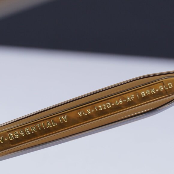 Valentino V-ESSENTIAL-IV VLX-132D AF Round Eyeglasses 46mm - Transparent Brown - Picture 5 of 11